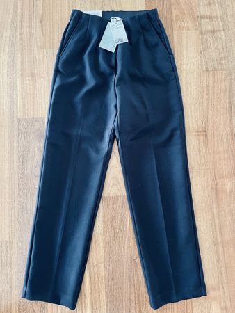 Pantalon chic neuf, taille haute, coupe droite - Élégant!