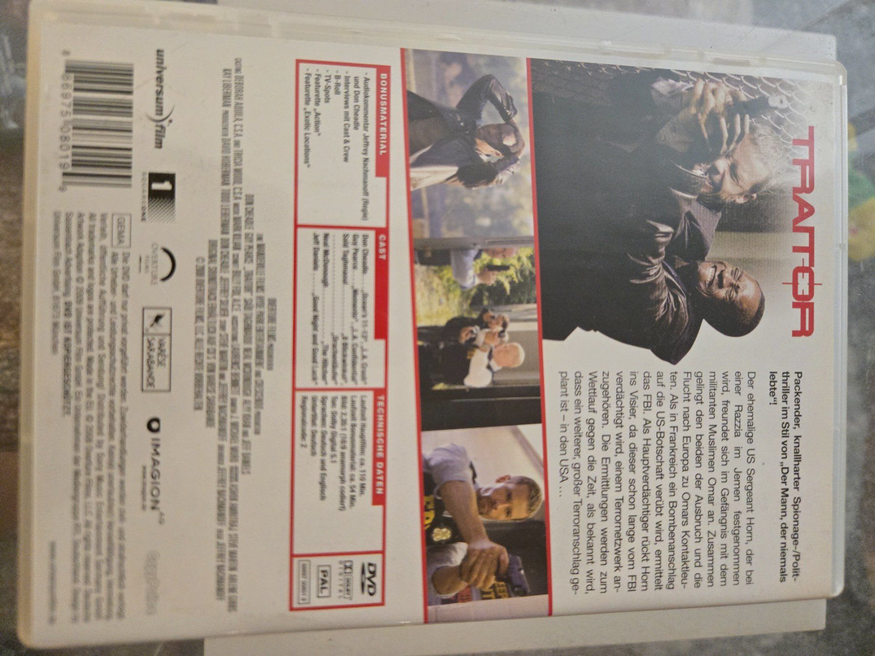 Tutti i DVDs: Traitor DVD – Usato da Bussigny venduto da Kfdlt 1