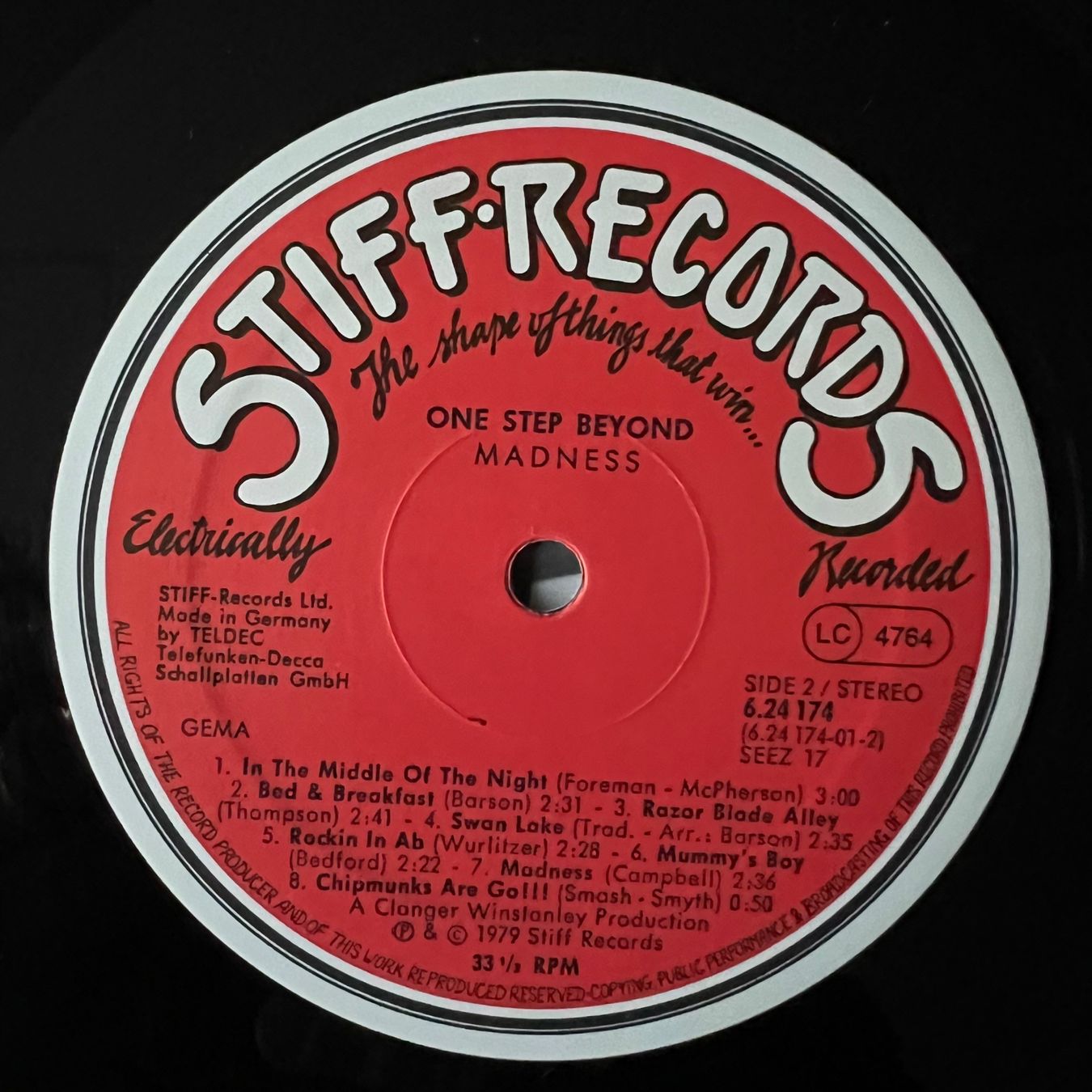 Dischi in vinile: Madness - One Step Beyond / 1. D-Press. 1979 - TOP – Usato da Gais venduto da soundcave57 4