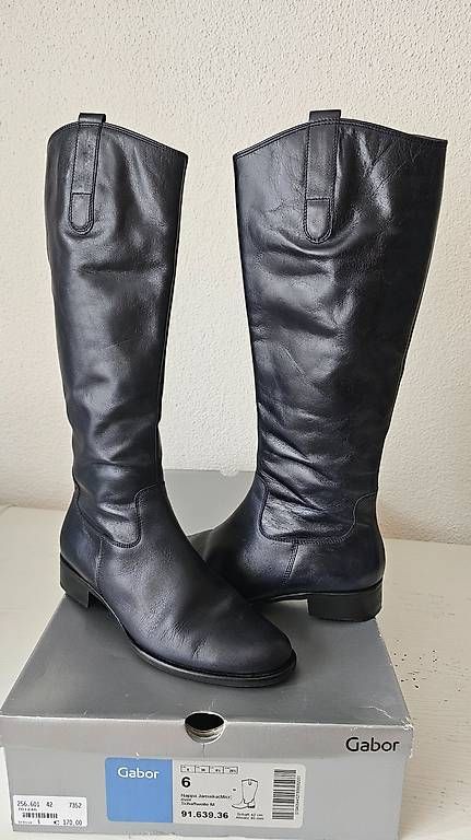 Scarpe da donna: Gabor Echtleder Stiefel, schmaler Schaft 34.5 cm – Usato da Sursee venduto da nei_7klk 3