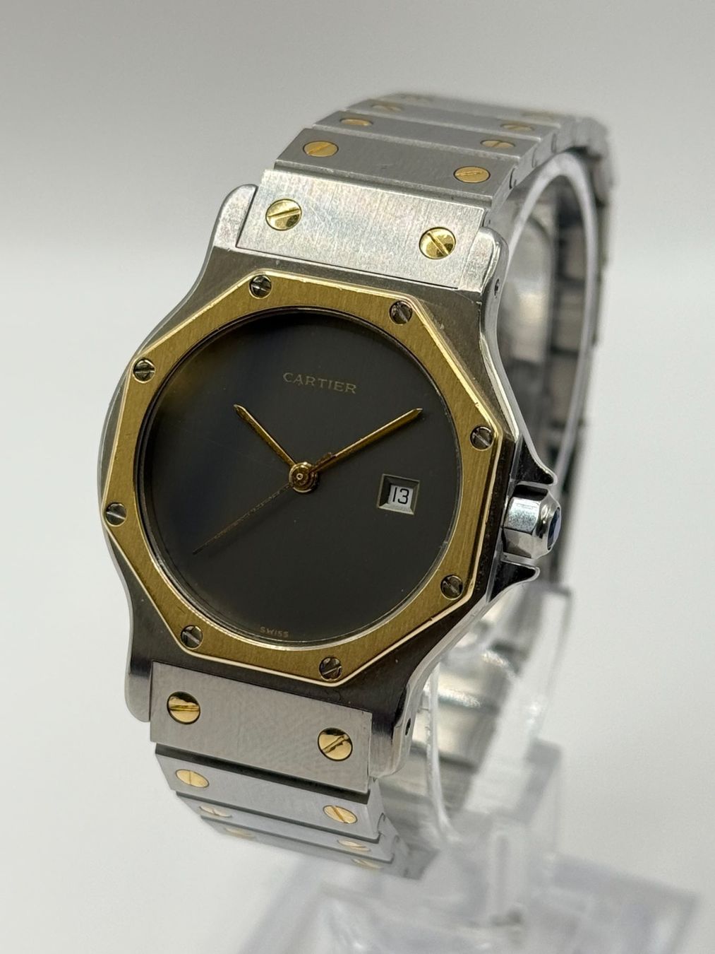 Cartier Orologi: Cartier Santos Octogonale Ghost – Usato da Bottens venduto da Evergold.ch 1