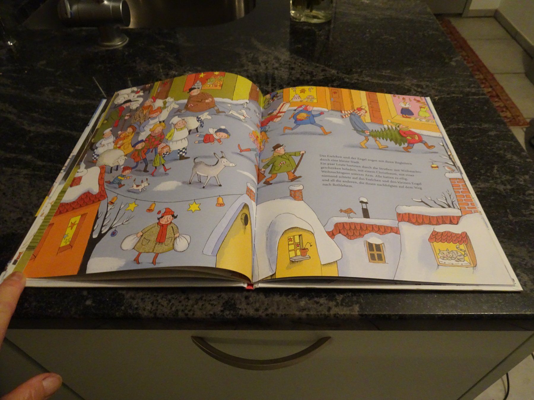 Libri: Weihnachtsgeschichte: Das Eselchen und der kleine Engel – Usato da Zürich venduto da Roulet 7