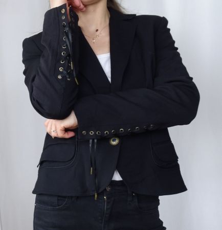 Just Cavalli Blazer – Schwarz – Grösse 44
