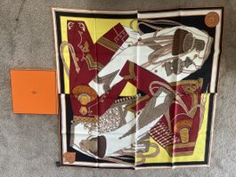 Hermes 90x90 Seidentuch