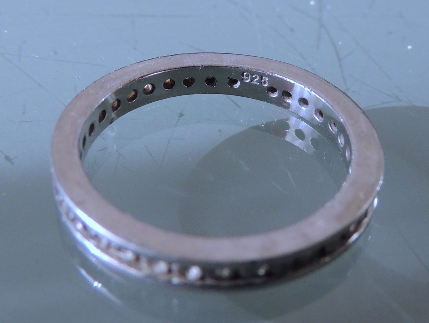 Anelli: Silber 925 Allianzring Fingerring Gr. 56 – Usato da Waldenburg venduto da schaller707 2