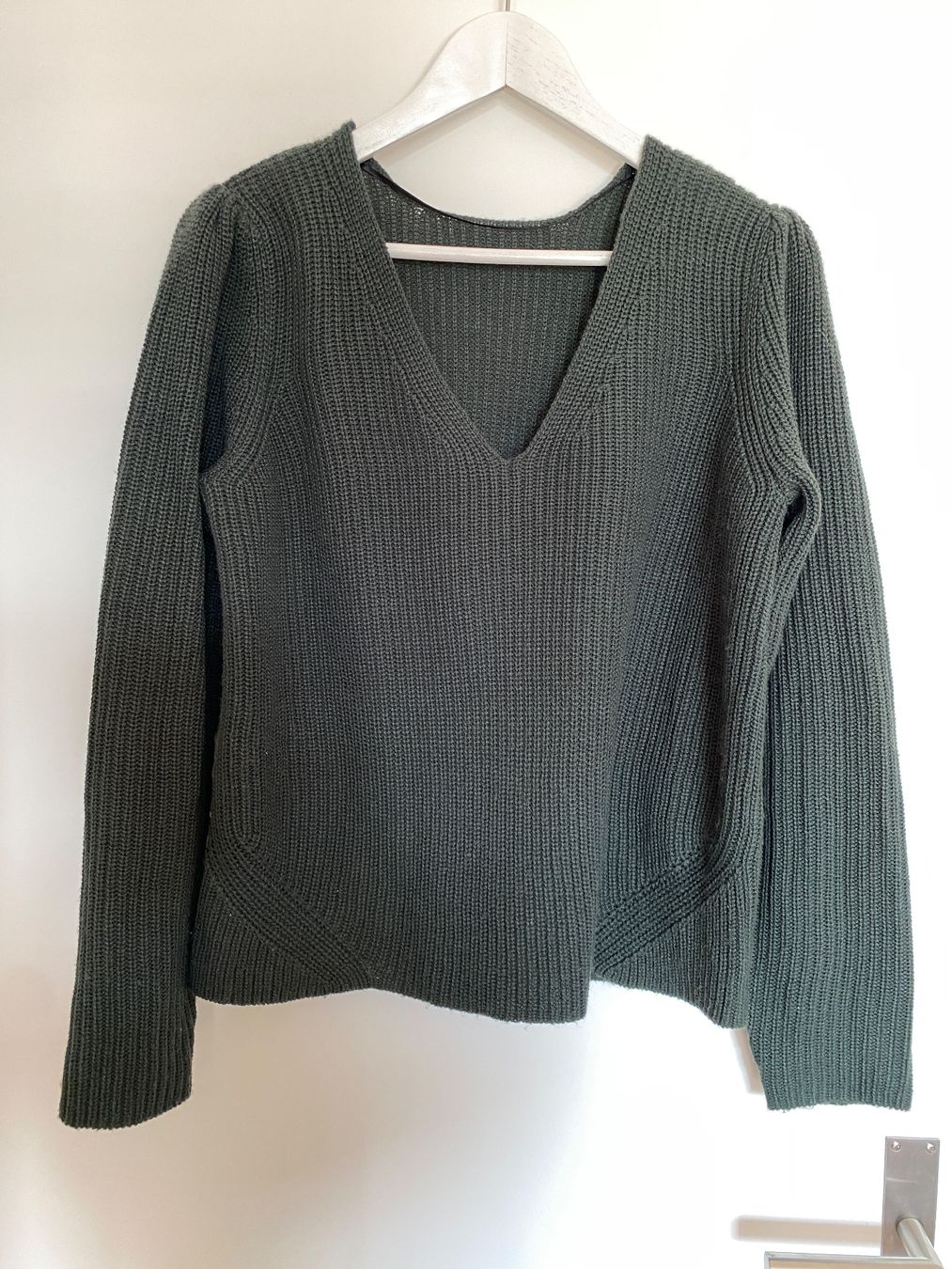 Vila Maglioni & Felpe: VILA Strickpullover, dunkelgrün, Gr. XL, Top Zustand! – Usato da Muensingen venduto da drleevsy