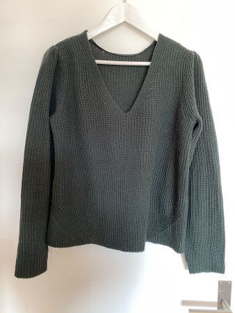VILA Strickpullover, dunkelgrün, Gr. XL, Top Zustand!
