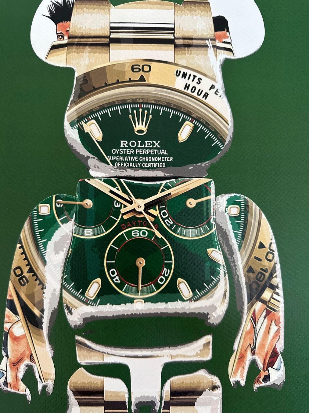 Grafica & Litografie: Death: Rolex Bearbrick , signiert – Nuovo (secondo la descrizione) da Meilen venduto da Smgdesign 5