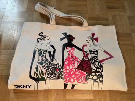 DKNY Shopper Tasche Natur/Multicolor Neu