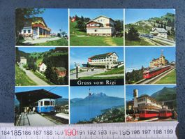 GRUSS VOM RIGI BERGBAHNEN HOTELS SZ AK