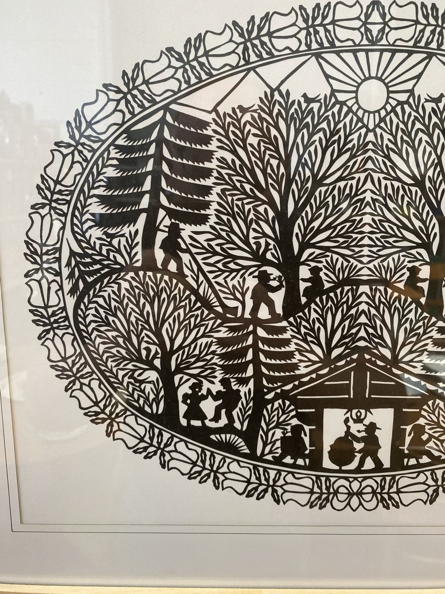 Gemälde: Découpage David Regez  – Gebraucht aus Marly von Tchatcho01 2