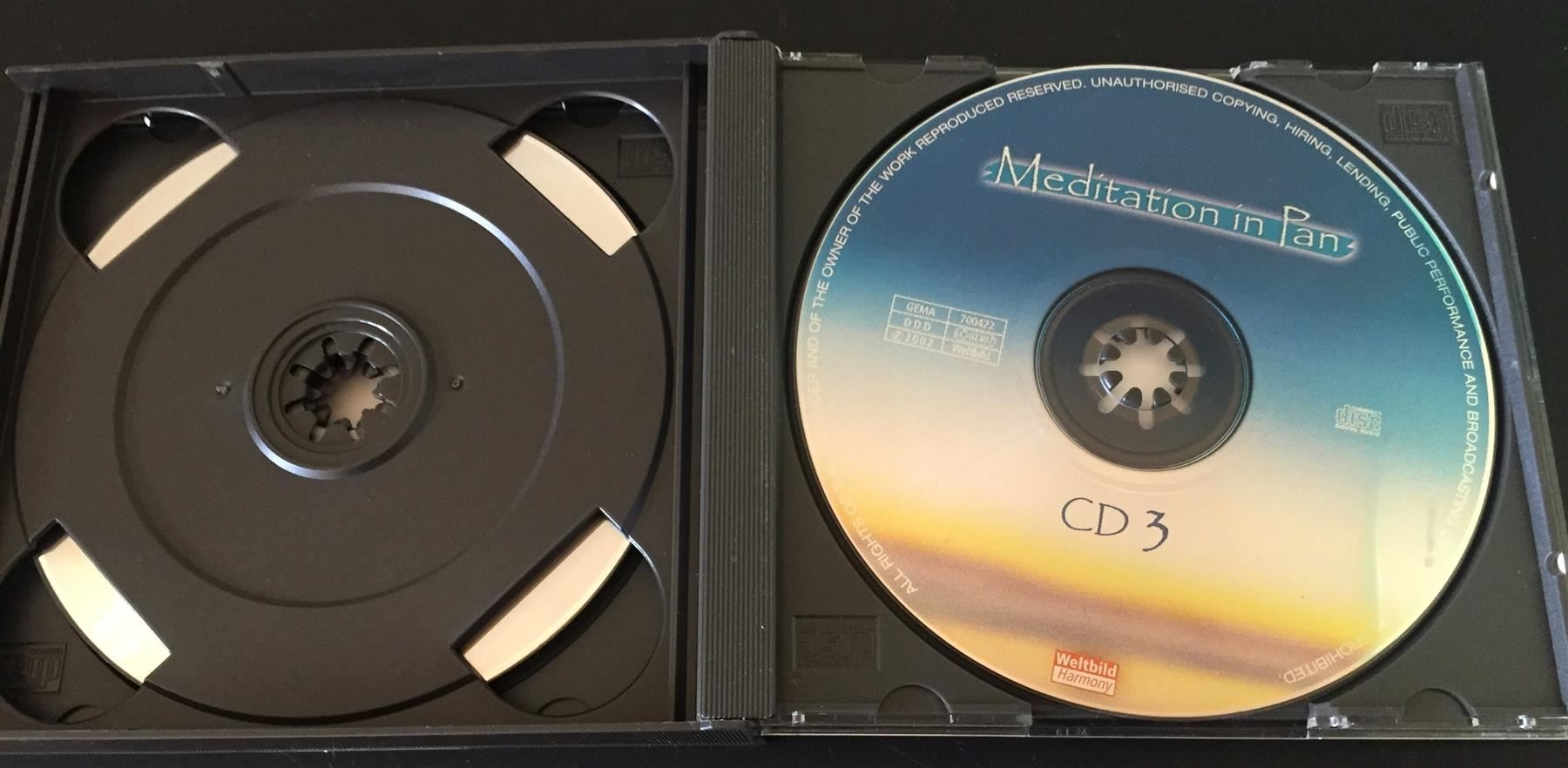 CDs: Magic Panflute Group Meditation in Pan Coffret 3CD Boxset – Neu (gemäss Beschreibung) aus Genève von Cockattoo 3