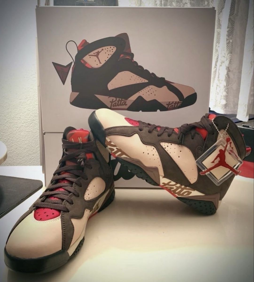 Herrenschuhe: Air Jordan 7 x Patta - "Shimmer" – Neu (gemäss Beschreibung) aus Glattbrugg von jepoy