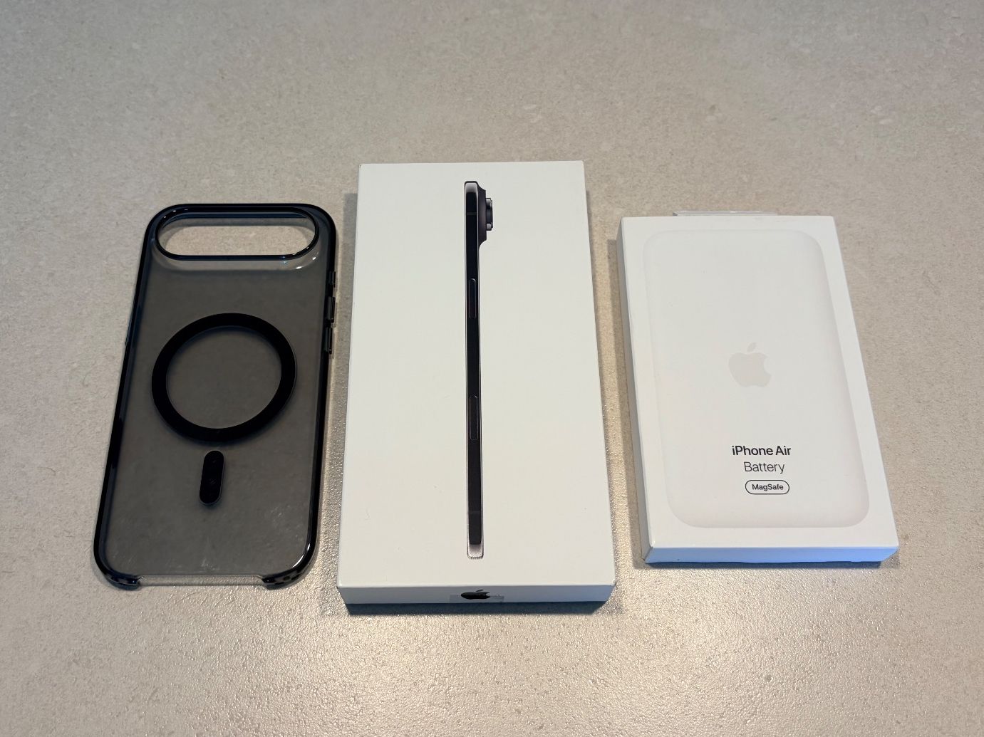 Apple Telefoni cellulari / Smartphones: Makelloses iPhone Air 256GB Space Black | 100% Batterie – Nuovo (secondo la descrizione) da Aesch BL venduto da Jilli.g