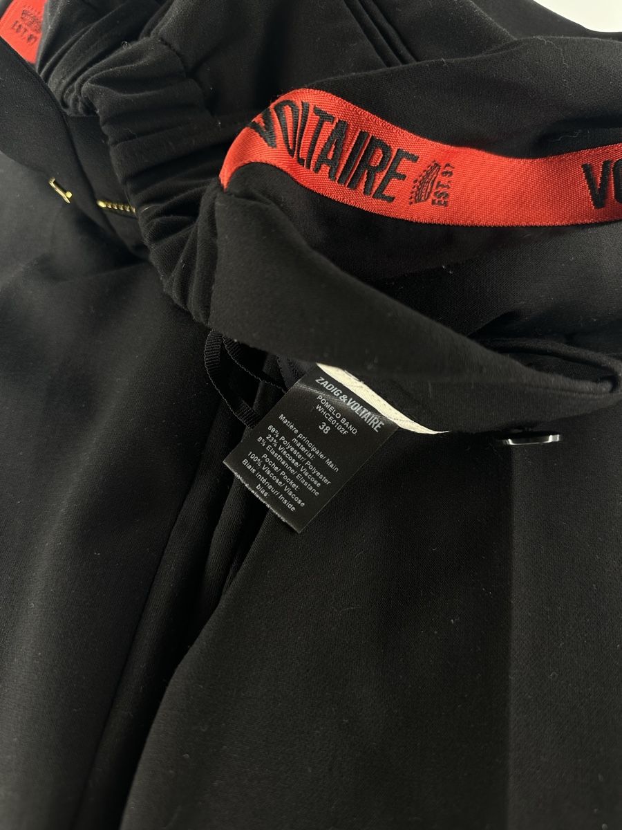 Zadig & Voltaire Pantalons: Zadig & Voltaire Hose, Gr. 36, rot-schwarz – Neuf (Voir description) à Luzern par kim221080 3