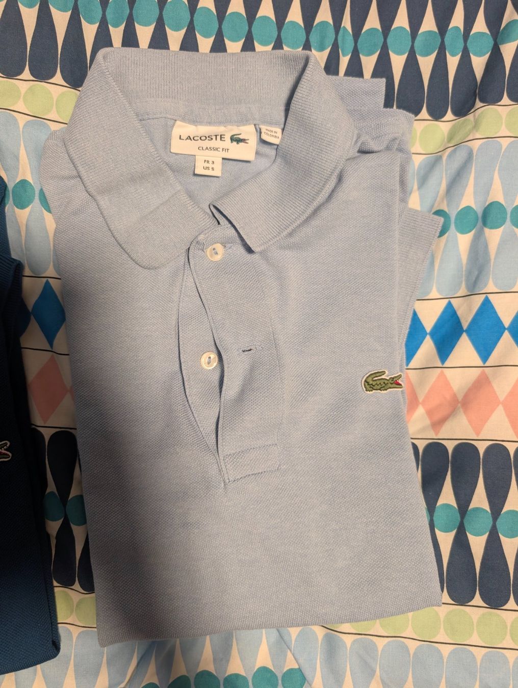 Lacoste Polo-Shirts: 2 blaue Lacoste Polos – Gebraucht aus Bülach von dd90k3 2