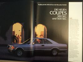 Prospekt Mercedes-Benz aktuell 1981