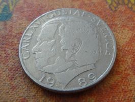 SUEDE  1  Krone  1989