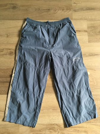 myc Outdoor 3/4 Hose Jungen m Baumwolle beige blau Gr 164