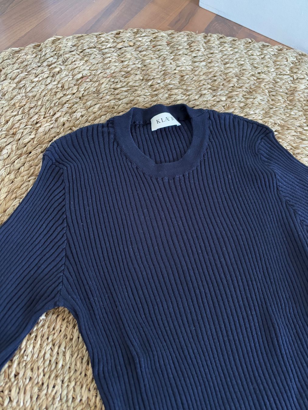 Maglioni & Felpe: Hochwertiger Rippstrickpulli von Klaer Gr L – Usato da Laufenburg venduto da VintageMuesli 1