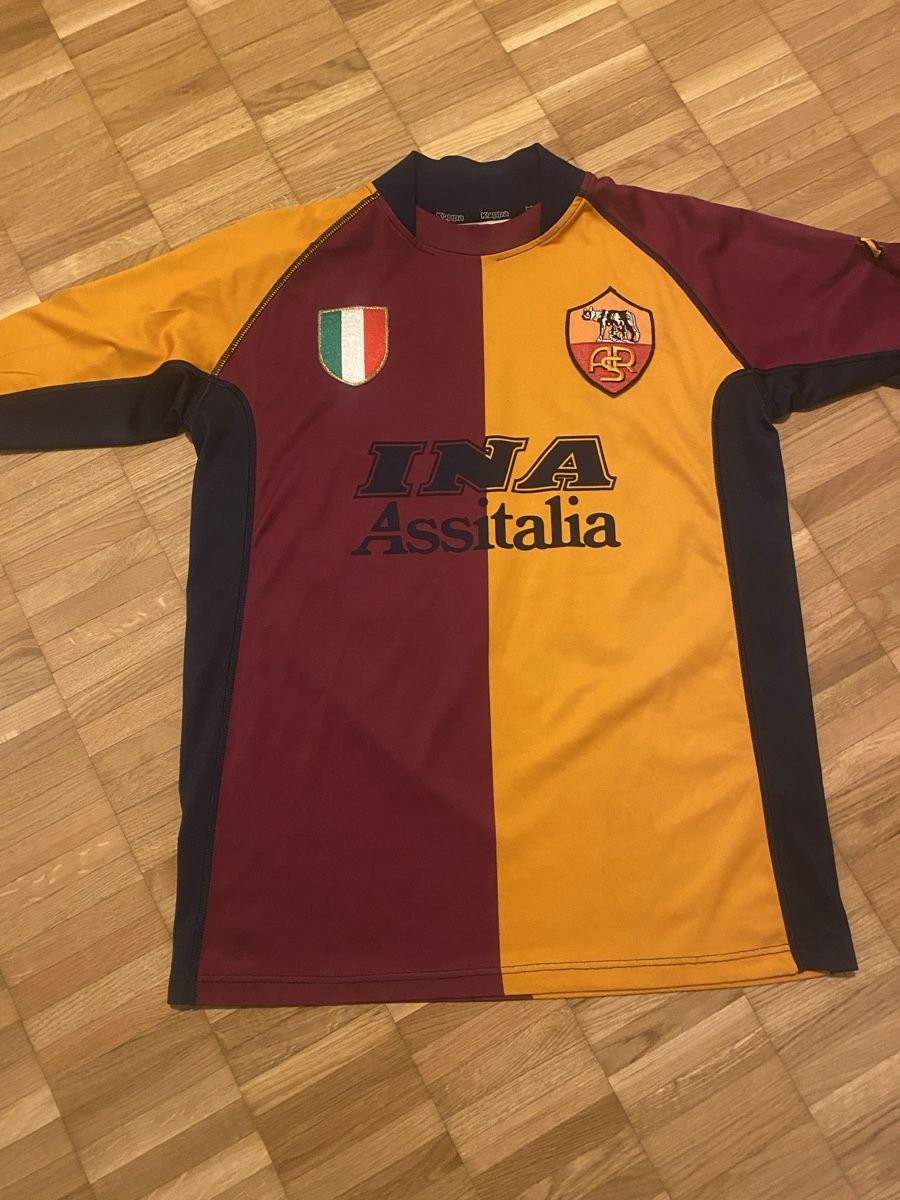 Kappa Leibchen & Hosen: AS Rom Trikot Totti – Gebraucht aus Zürich von ChampShirts 1