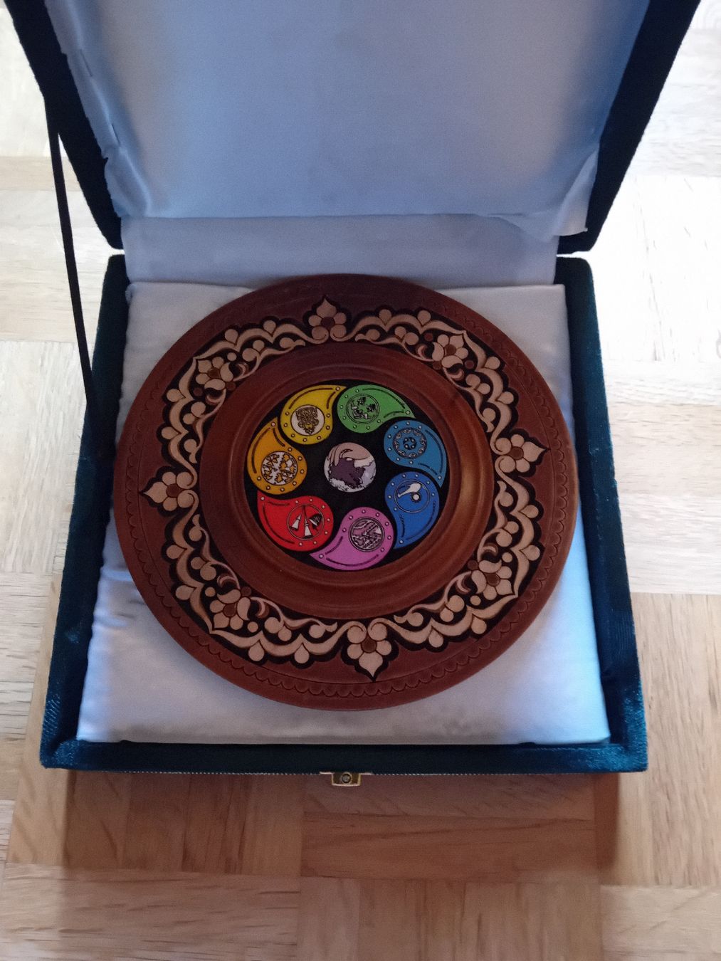 Tutte le decorazioni: Traditionäler Zentrallasischer deko teller – Nuovo (secondo la descrizione) da Thun venduto da nin_v9nn