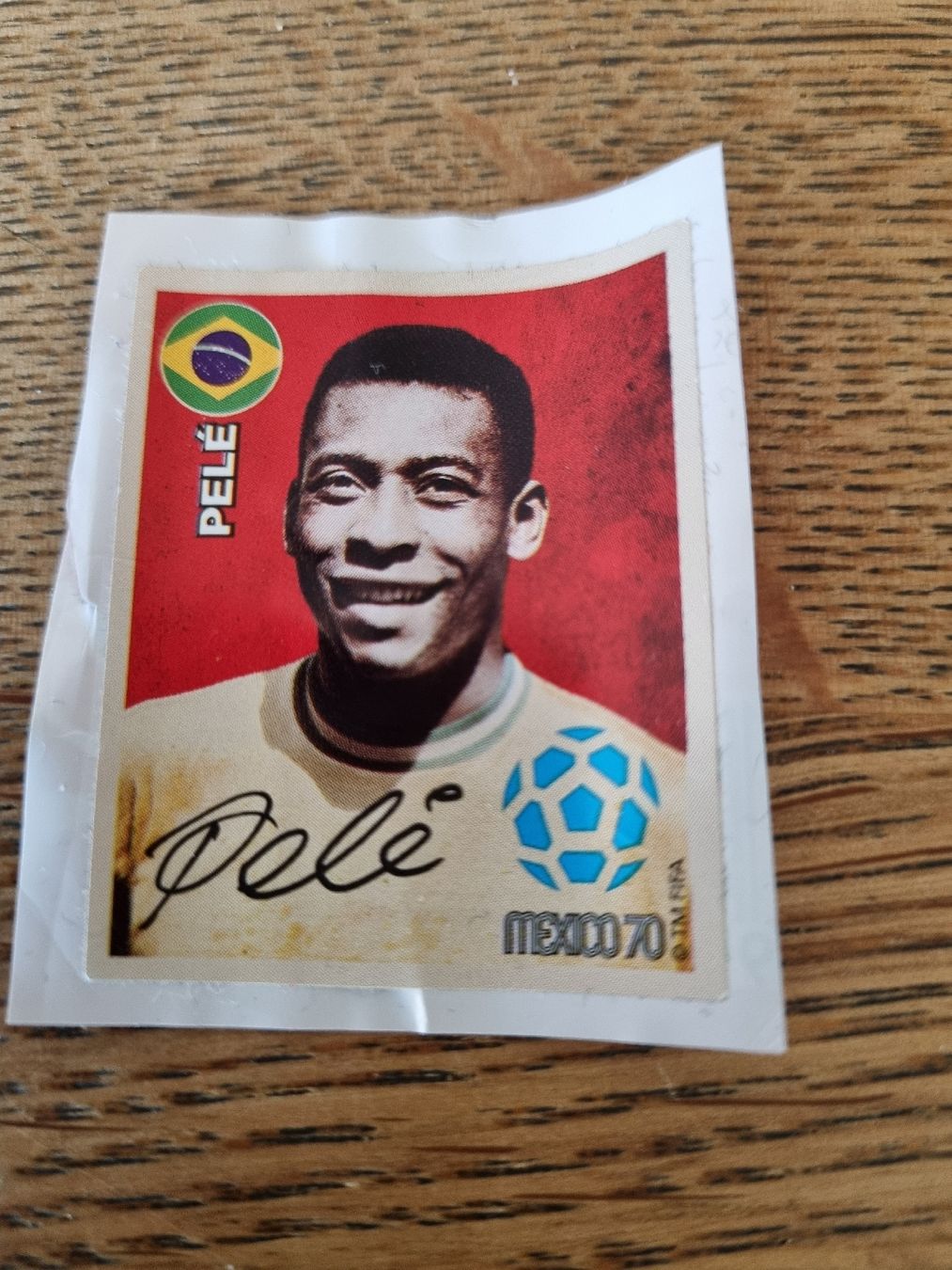 Coca-Cola Carte collezionabili: Coca-Cola  Sticker  Pelé – Usato da Oberentfelden venduto da Giants