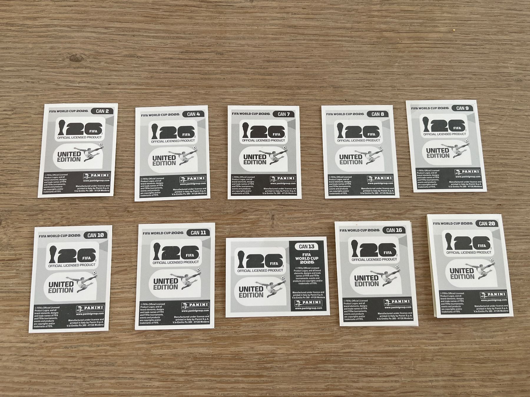 Panini Cartes à collectionner: Panini 2026 Kanada – D'occasion à Niederrohrdorf par danino17
