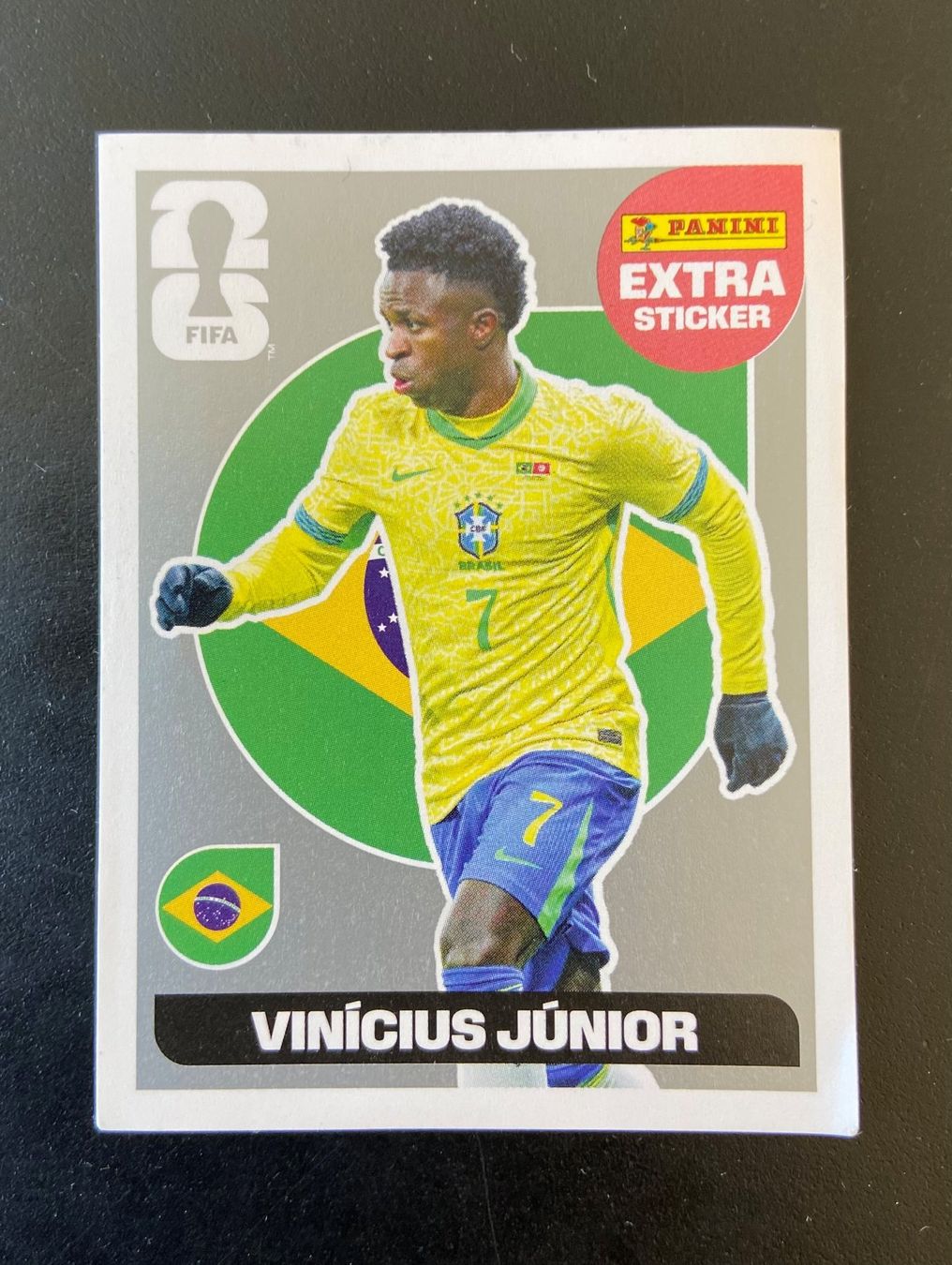 Panini Carte collezionabili: Vinicius extra Sticker Silver Panini WM 26 – Nuovo (secondo la descrizione) da Männedorf venduto da Gizhmo3