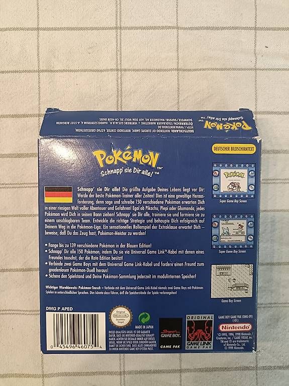 Pokémon Spiele: Pokemon Blaue Edition – Gebraucht aus Walperswil von Paki00 2