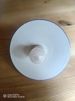 Antike Deckenlampe Keramik Email