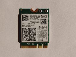 Intel Dualband Wireless-AC 7260 WiFi Bluetooth