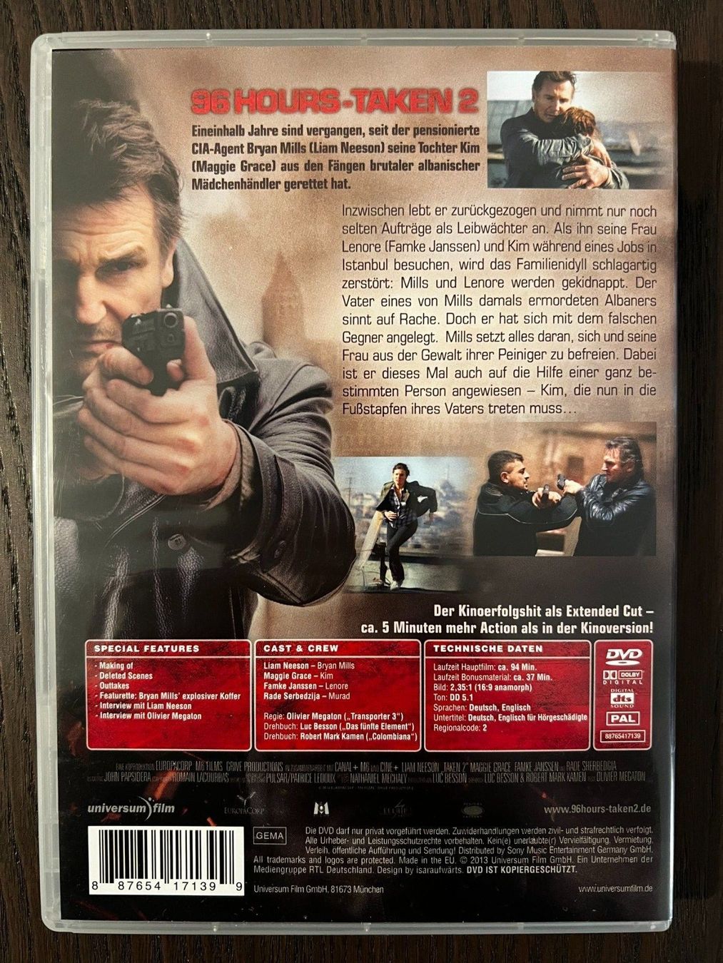 Alle DVDs: 96 Hours Taken 2 – Gebraucht aus Zürich von FilmFreunde 1