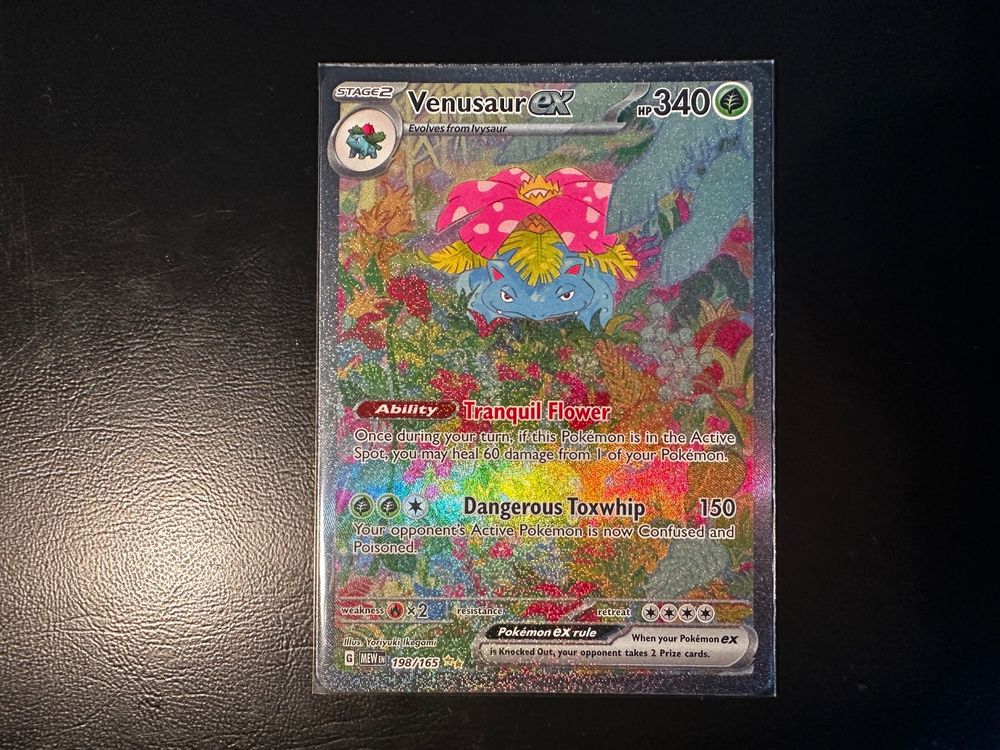 Venusaur (Bisaflor) EX Alt Art 198/165 Pokémon 151 (MEW) Kaufen auf