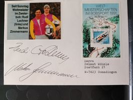 Rudi Locher & Markus Zimmermann -Handsigniert Bob