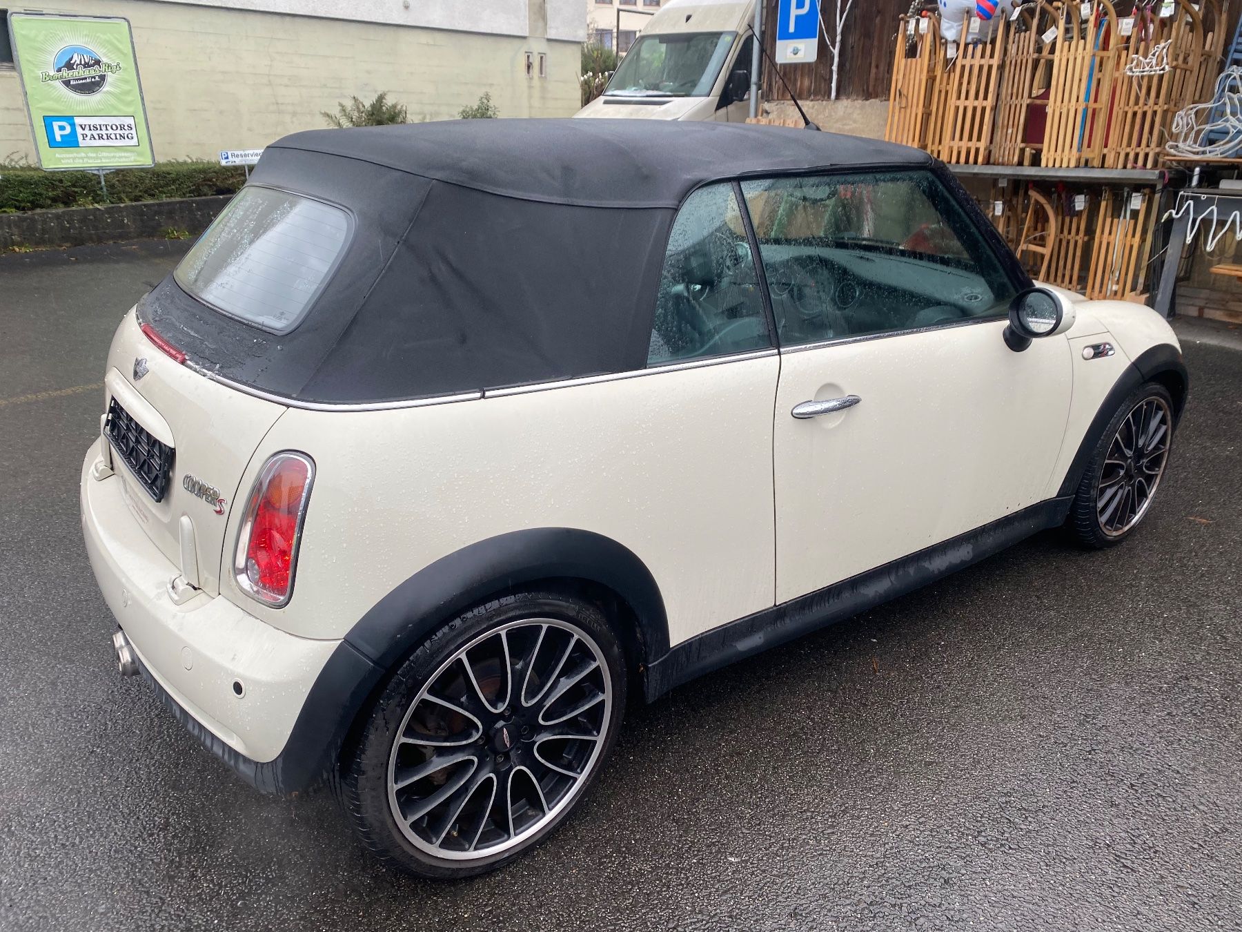 Mini Autos: Mini Cooper S Cabriolet, Jg. 2007, weiss, Leder – Gebraucht aus Ballwil von ClassicGallery 3