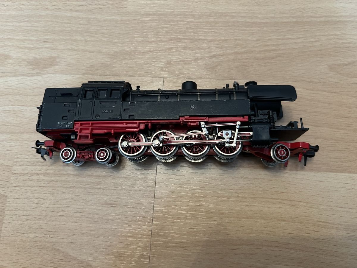Fleischmann Modellini di ferrovie: Fleischmann Dampflok BR 65014 – Usato da Gisikon venduto da ram_78bx 3