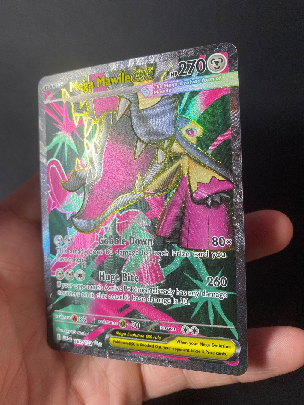 Pokémon Carte collezionabili: Mega Mawile ex 162 - Mega Flunkifer ex - Mega Evolution - EN – Nuovo (secondo la descrizione) da Hausen AG venduto da Shrade 1