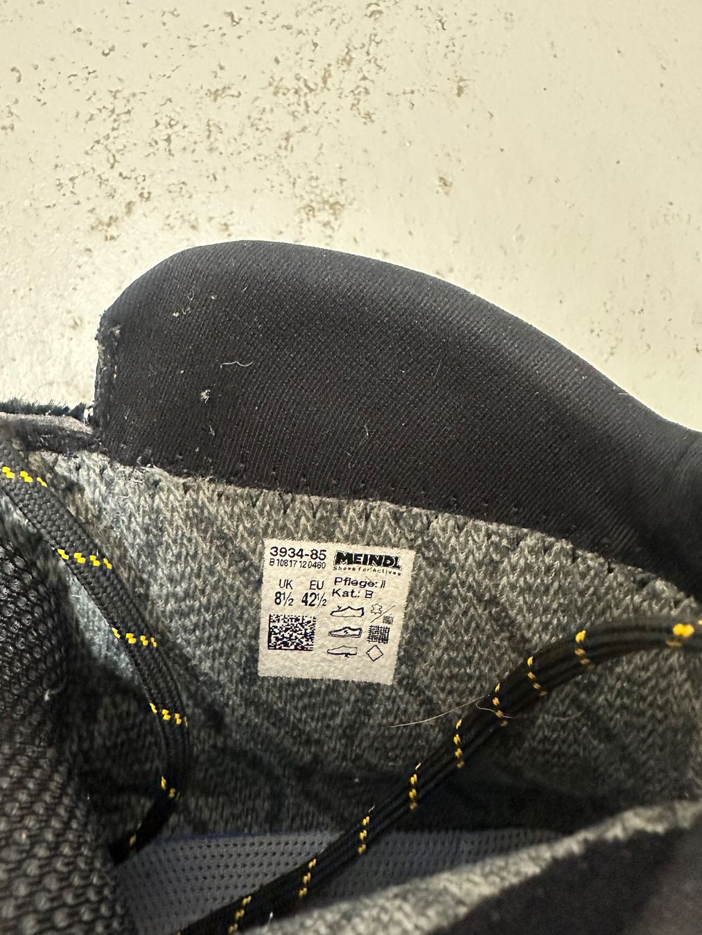 Meindl Herrenschuhe: Meindl Wanderschuh – Gebraucht aus Büron von Enfast 4