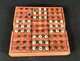 Sudoku von LOGOPLAY Holzspiel 18cmX18cm