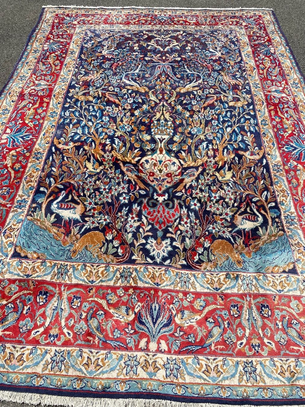 Teppiche: Sehr Schöne antike Persische Teppich Tabriz – Gebraucht aus Männedorf von