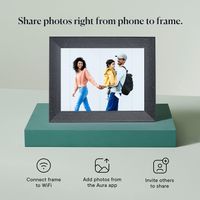 Digitaler Bilderrahmen AURA Mason Luxe 9,7" Full HD