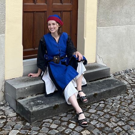 Kostüm Verkleidung Mittelalter Burgfräulein A1 (Grösse 3)