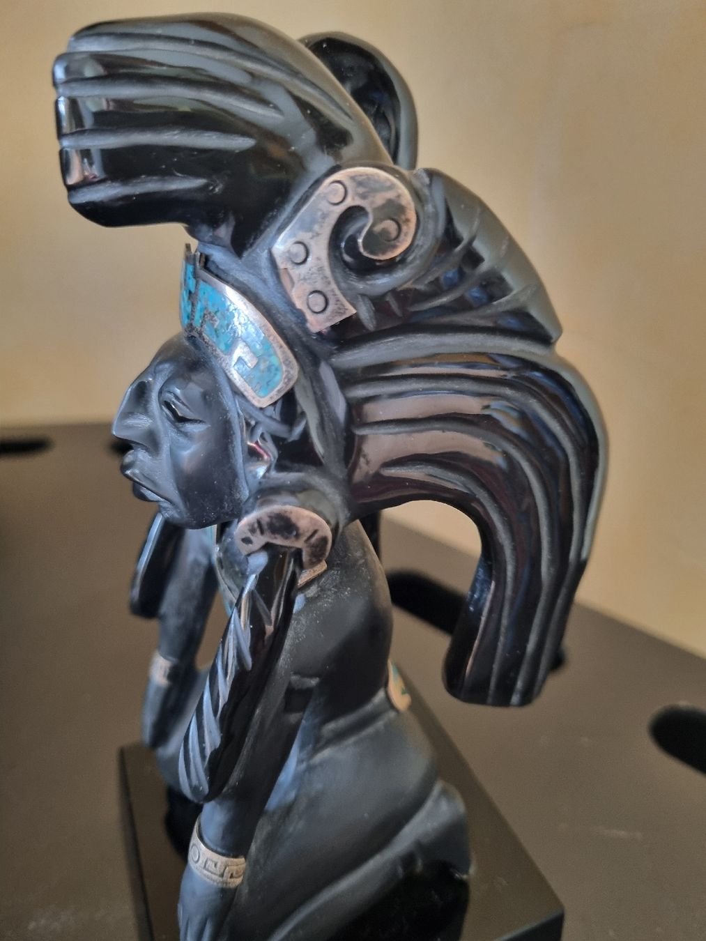 Statuette: Statuette mexicaine en obsidienne  – Usato da Savièse venduto da rox_wpp5 4