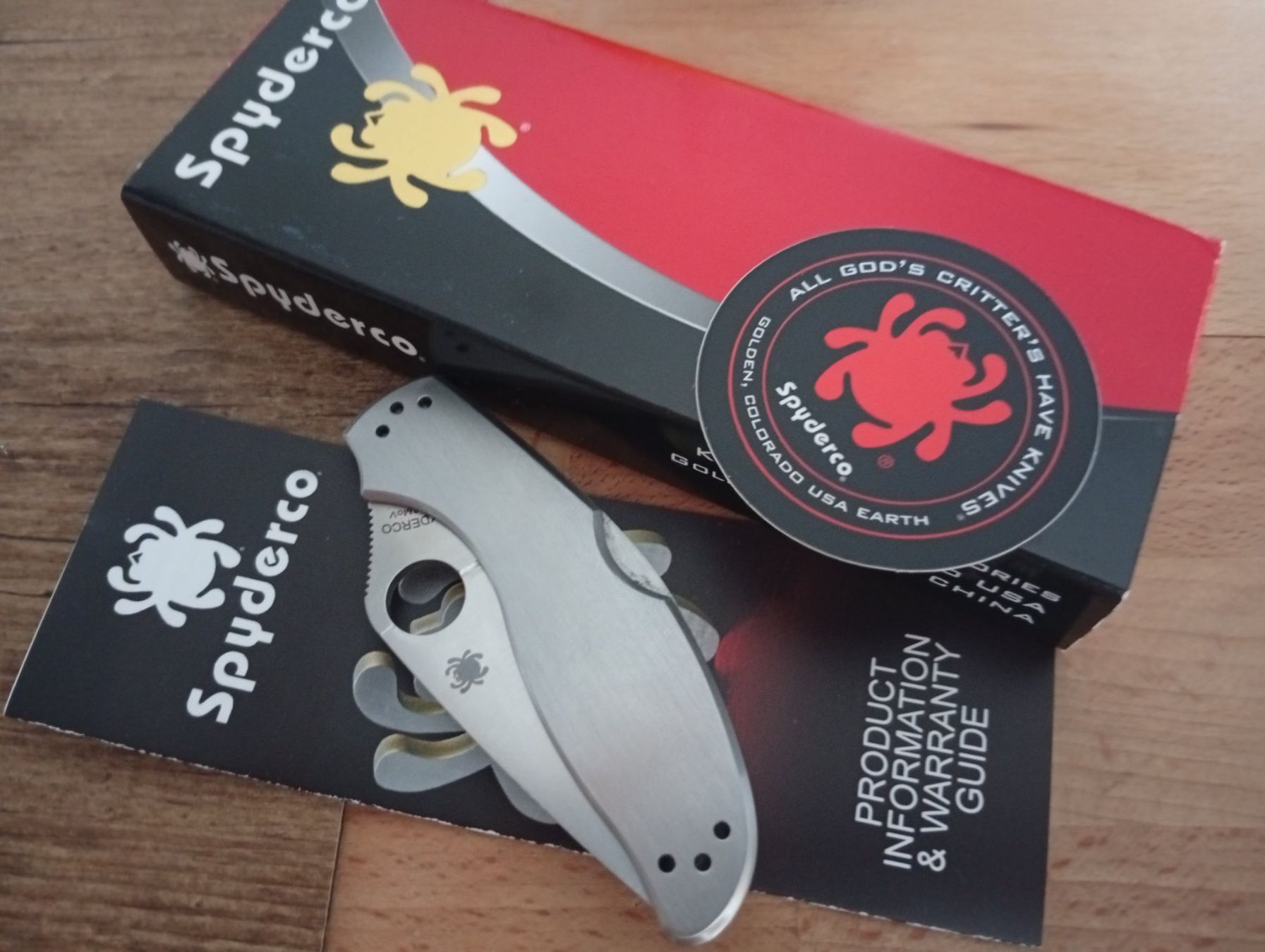 Spyderco Taschenmesser: Taschenmesser Sackmesser Klappmesser Spyderco Uptern – Neu und originalverpackt aus Winterthur von Rogue01 7