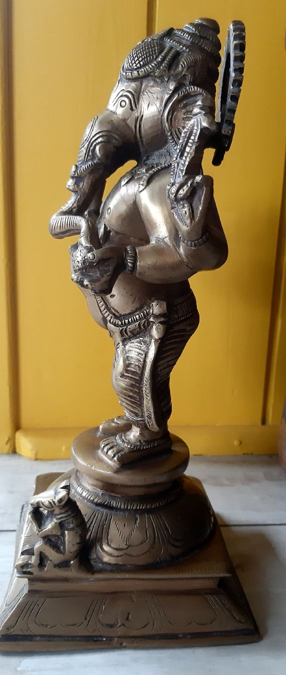 Figuren: Ganesha  -  Messing – Gebraucht aus Tagelswangen von BrigittaC01 3