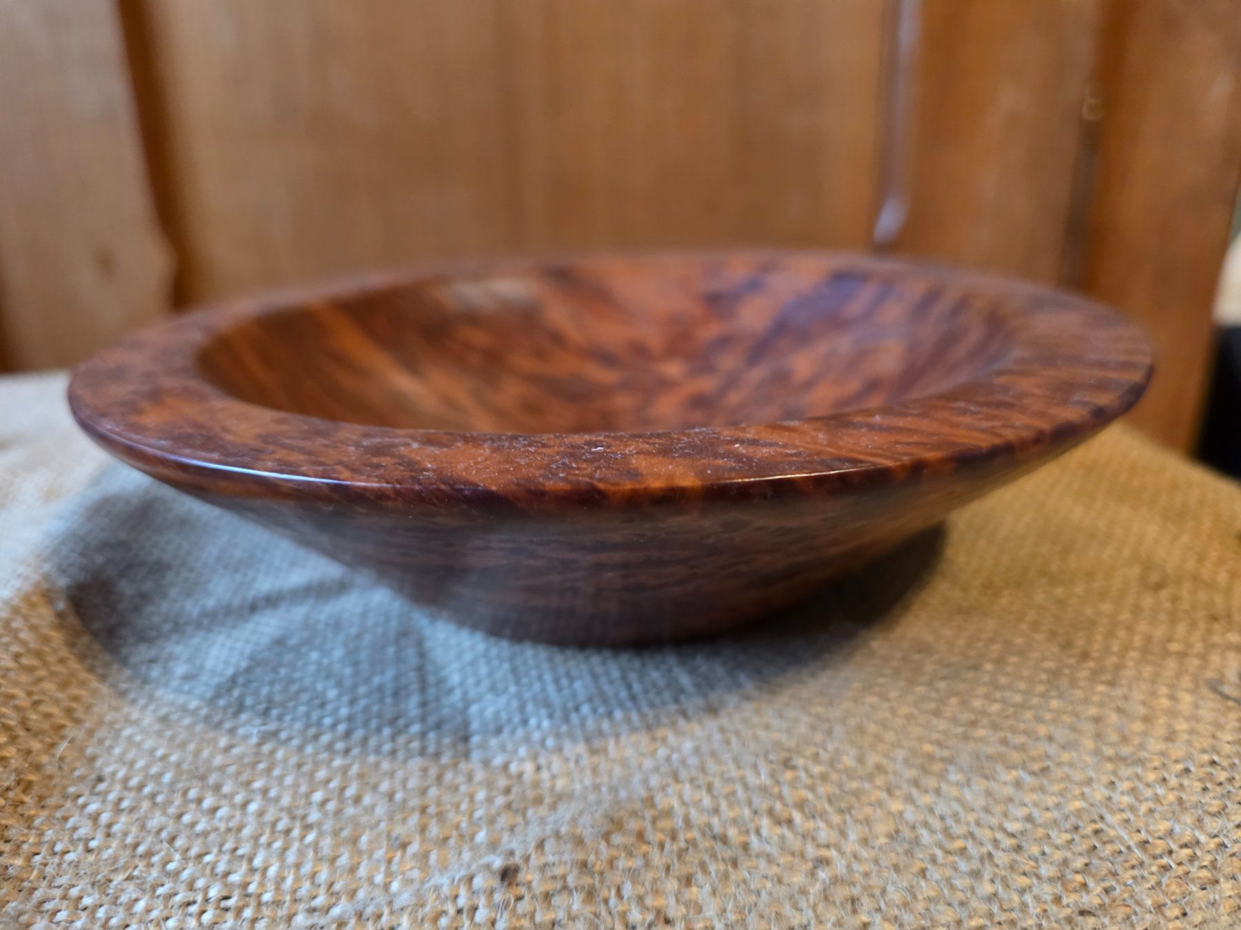 Schalen: wunderbare Holz Schale Teller  21cm x 5,5 cm – Gebraucht aus Walterswil BE von Lonitti 2