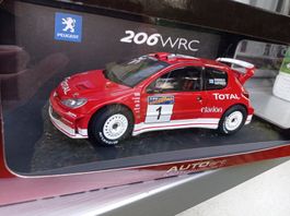 Peugeot 206 WRC Autart 1:18