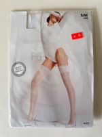 Halterlose Strümpfe Fashion Migros,Gr. S/M, Spitzenabschluss