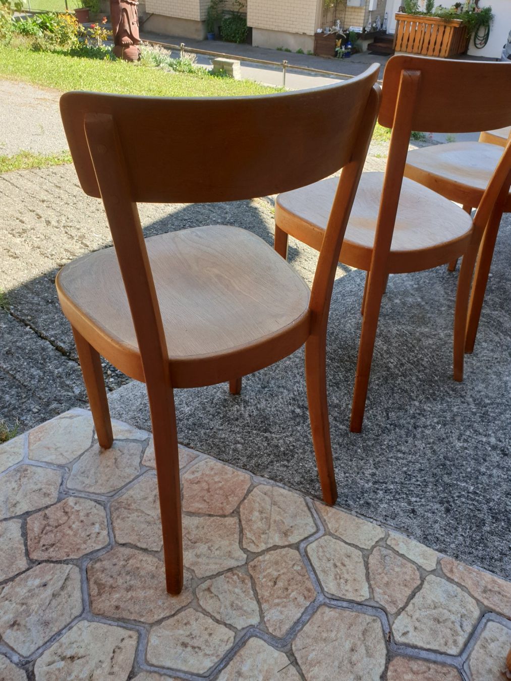 Horgen Glarus Sedie: 4 × schöne Beizenstühle – Usato da rebstein venduto da spacy73 5